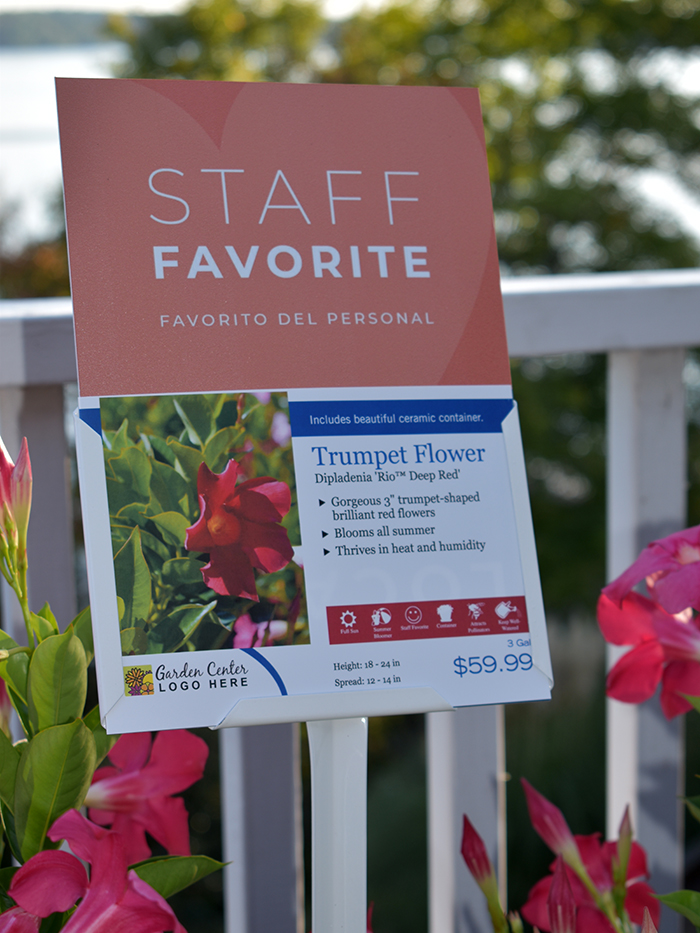 Sign Topper: Locally Grown / Staff Favorite - Keep