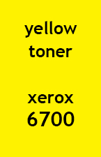 Xerox 6700 High Capacity Laser Toner Yellow