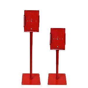 COLMET Red Bedding Plant Sign Holder with 5x7 Faceplate