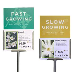 Sign Topper: Fast Growing / Slow Growing