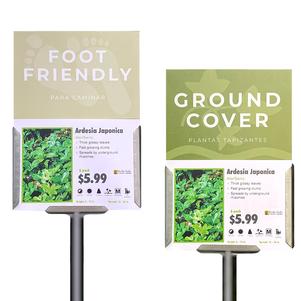 Sign Topper: Foot Friendly / Ground Cover